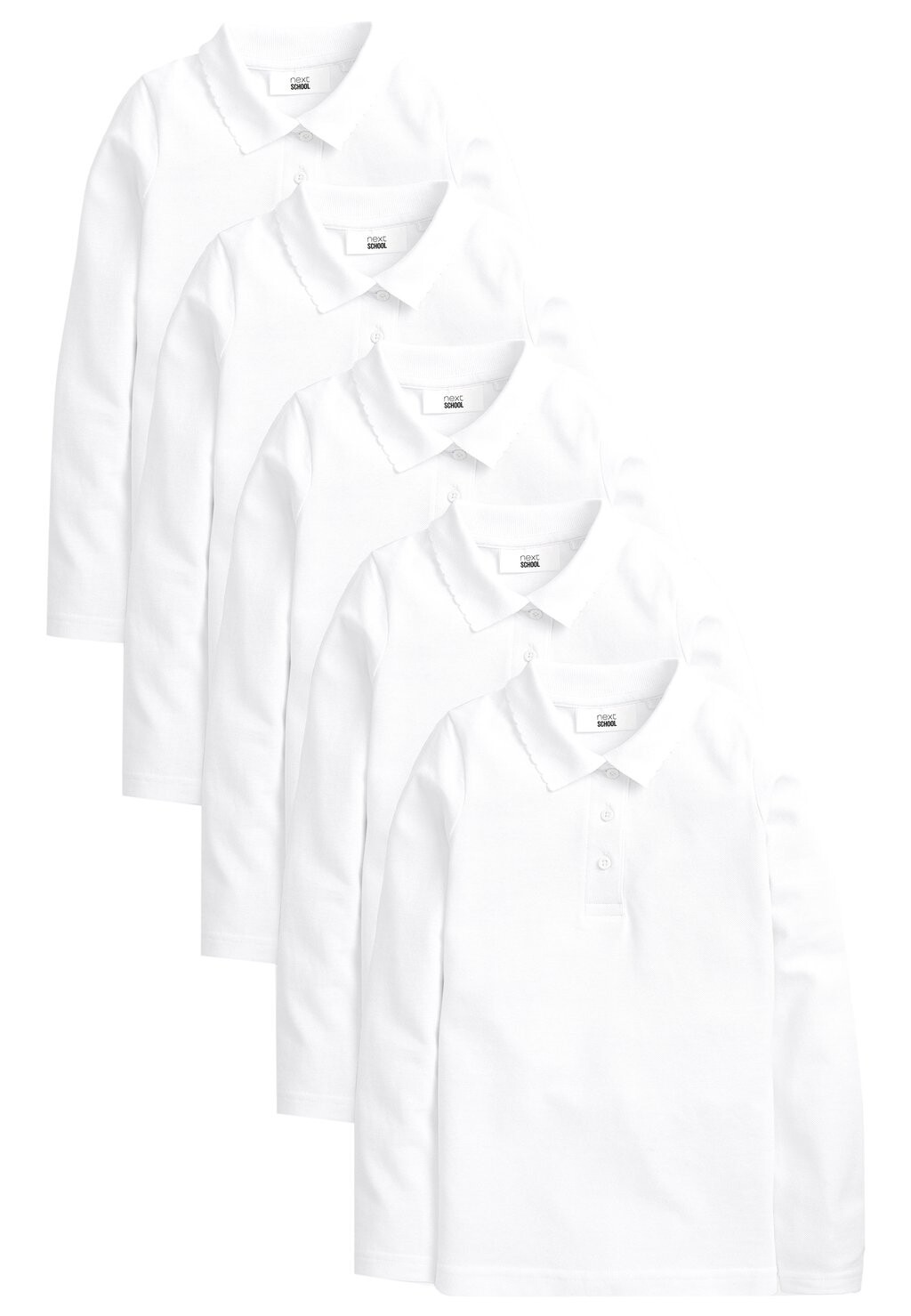 Рубашки-поло 5 Пакет Next, белый
Рубашки-поло 5 Пакет Next, белый