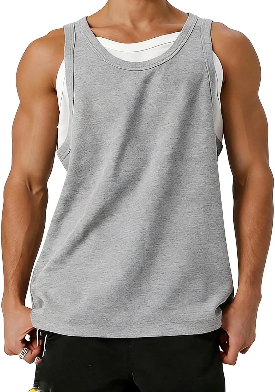 Мужской майка для тренировок летняя безрукавка
Мужской майка для тренировок летняя безрукавка