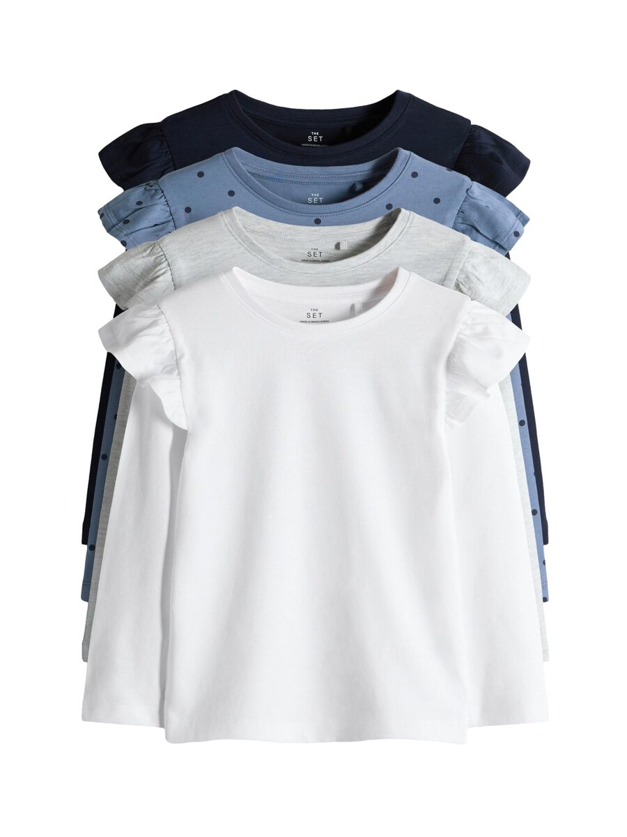 Рубашка The Set, Navy/Smoke Blue/Mottled Grey/White
Рубашка The Set, Navy/Smoke Blue/Mottled Grey/White