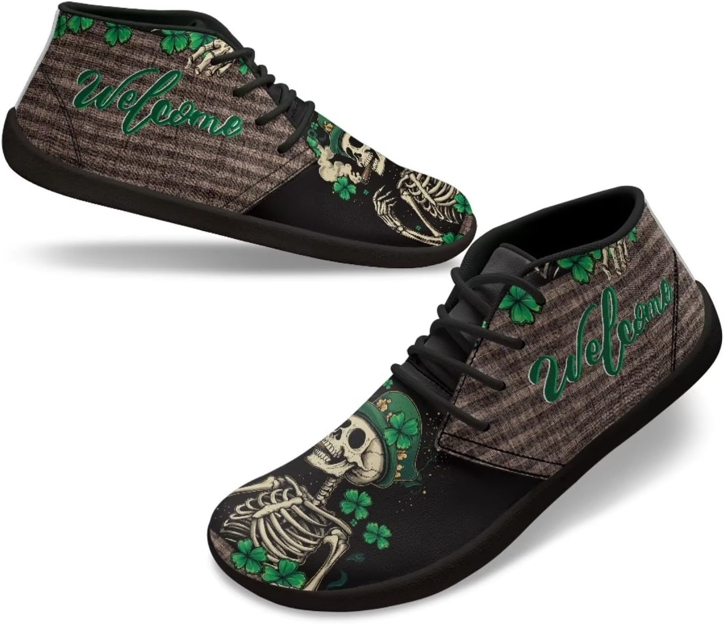 Мужские сандалии с широкой пяткой в стиле босоножек на День Святого Патрика, для ходьбы, стильные кроссовки с нескользящей подошвой и нулевым перепадом Xixirimido, Skull
Мужские сандалии с широкой пяткой в стиле босоножек на День Святого Патрика, для ходьбы, стильные кроссовки с нескользящей подошвой и нулевым перепадом Xixirimido, Skull