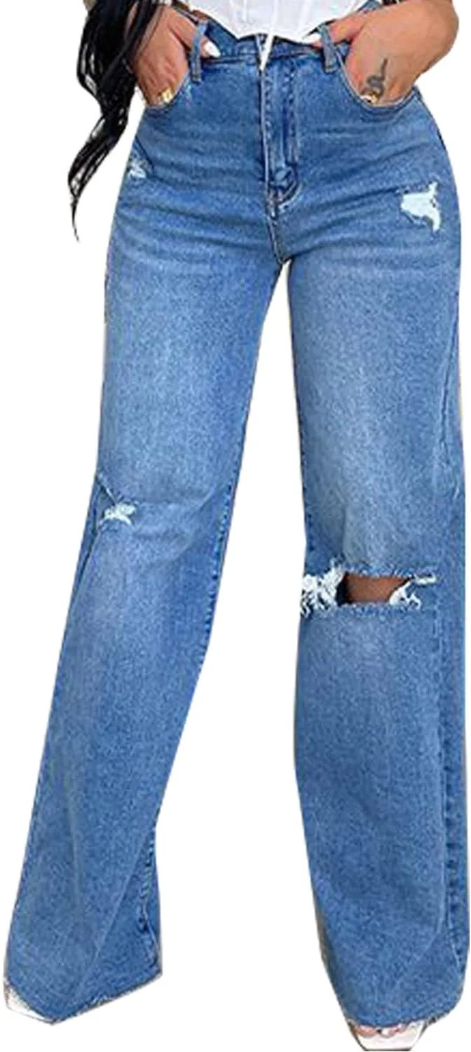 Женские джинсы Y2k в стиле boyfriend прямые широкие рваные летние casual ZYULACKY
Женские джинсы Y2k в стиле boyfriend прямые широкие рваные летние casual ZYULACKY