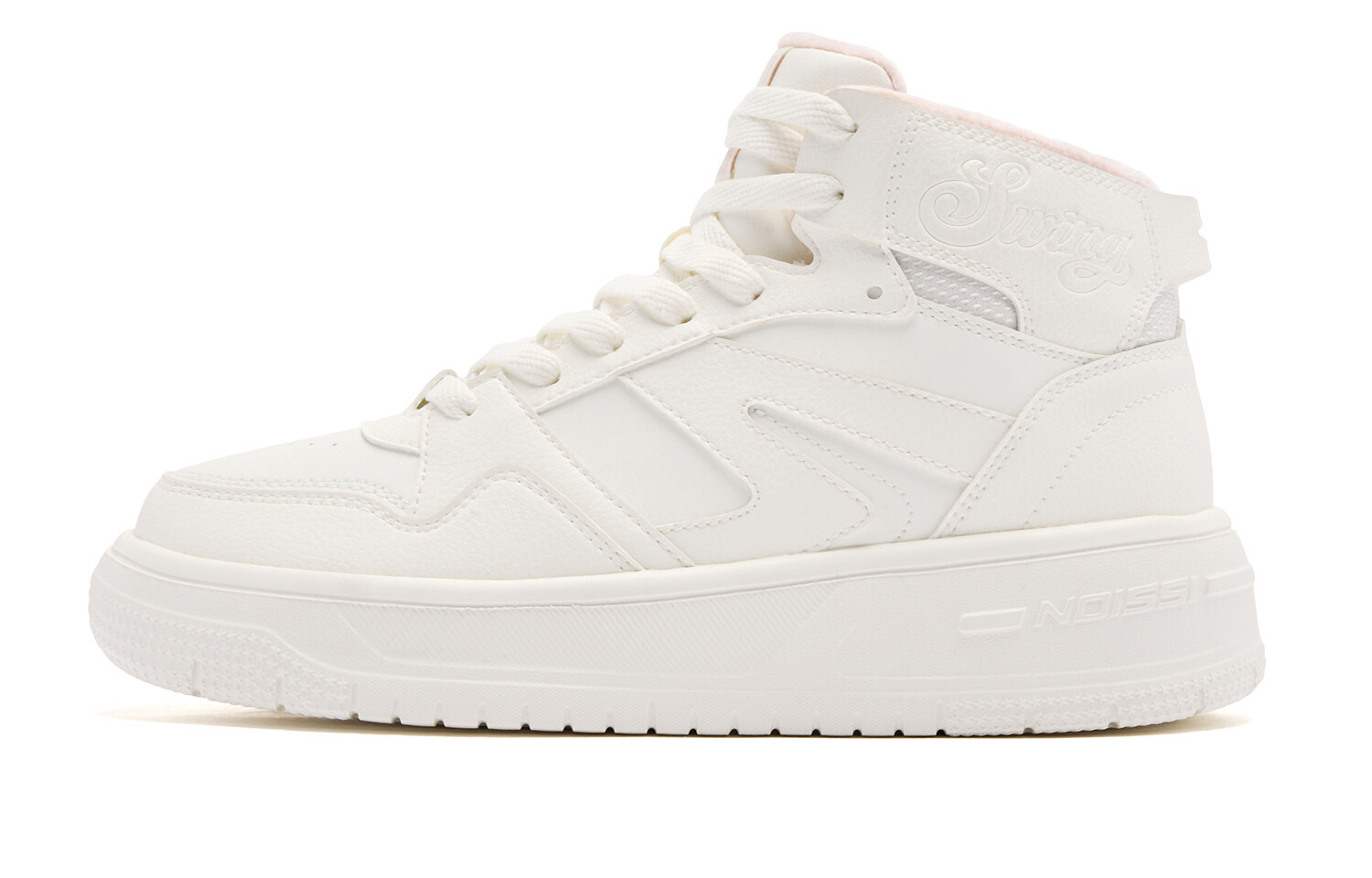 Кеды, скейтборд обувь женская высокая слоновая кость/облачно-розовый Qiaodan
Кеды, скейтборд обувь женская высокая слоновая кость/облачно-розовый Qiaodan