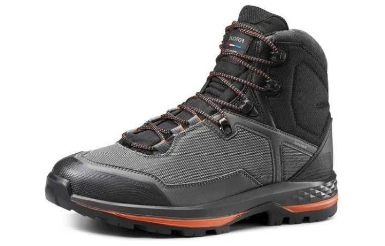 MT100 Абразивостойкие, дышащие и водонепроницаемые высокие горные туристические ботинки мужские черно-серые DECATHLON
MT100 Абразивостойкие, дышащие и водонепроницаемые высокие горные туристические ботинки мужские черно-серые DECATHLON