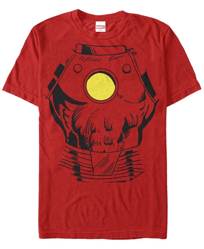 Мужской костюм Мстителей Marvel, костюм Железного человека, футболка с короткими рукавами Fifth Sun, красный
Мужской костюм Мстителей Marvel, костюм Железного человека, футболка с короткими рукавами Fifth Sun, красный
