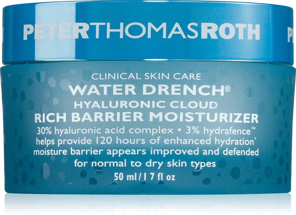 Увлажняющий крем с насыщенной текстурой, гиалуроновой кислотой и увлажняющим эффектом, восстанавливающий защитный барьер кожи. Peter Thomas Roth, 50 мл
Увлажняющий крем с насыщенной текстурой, гиалуроновой кислотой и увлажняющим эффектом, восстанавливающий защитный барьер кожи. Peter Thomas Roth, 50 мл