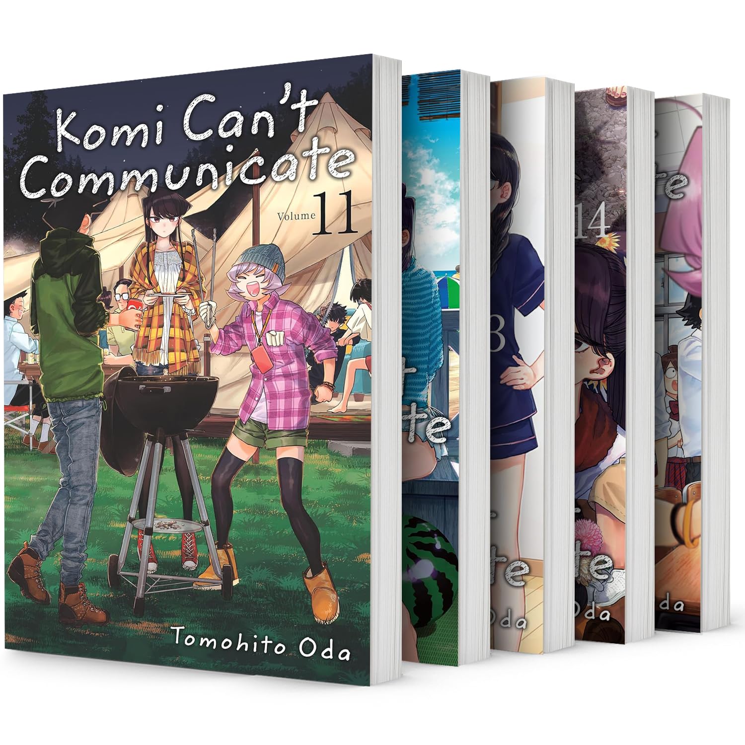 Komi Can’t Communicate, Vol 11-15 by Tomohito Oda (Viz Media)
Komi Can’t Communicate, Vol 11-15 by Tomohito Oda (Viz Media)