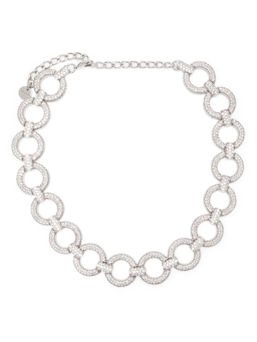 Колье с кристаллами Self-Portrait, серебристый
Колье с кристаллами Self-Portrait, серебристый