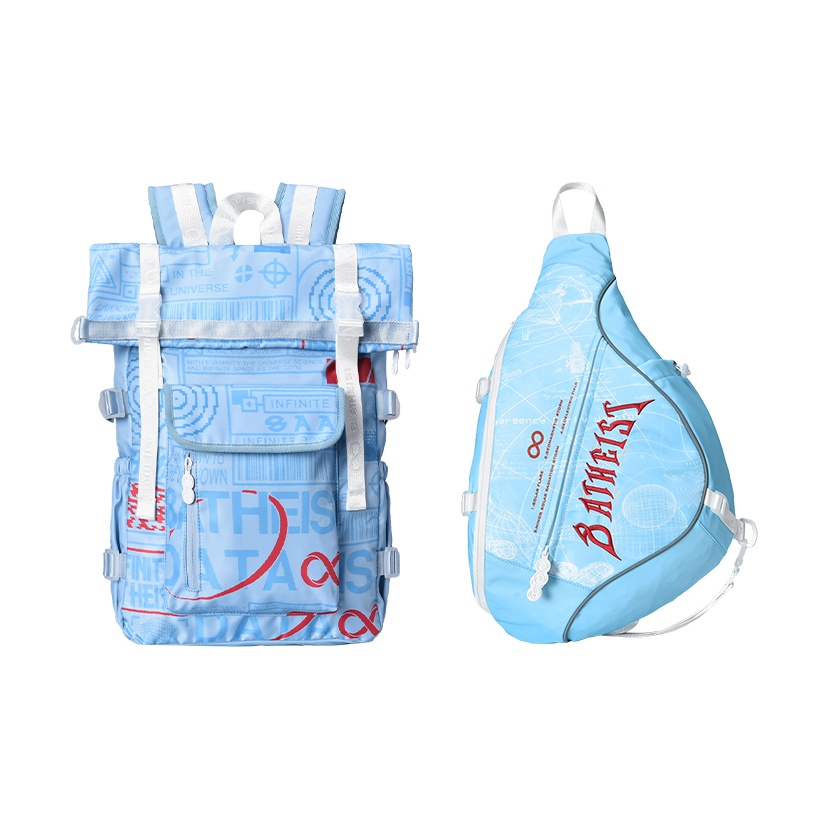 8atheist Полиэстеровый рюкзак с несколькими отделениями большой унисекс дымчато-голубой, Combo 1
8atheist Полиэстеровый рюкзак с несколькими отделениями большой унисекс дымчато-голубой, Combo 1