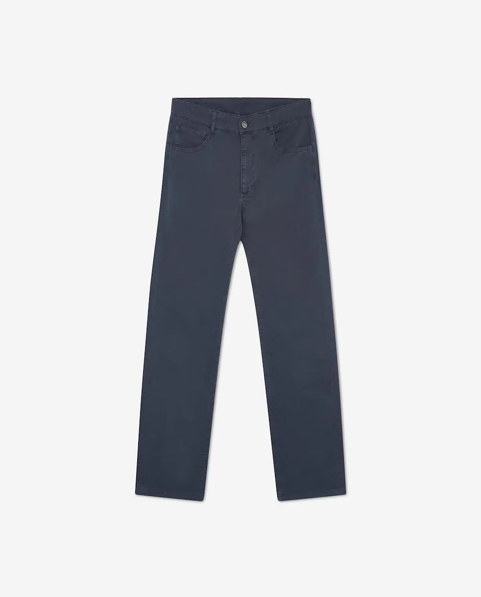 Мужские прямые брюки с пуговицей и молнией Ecoalf, синий
Мужские прямые брюки с пуговицей и молнией Ecoalf, синий