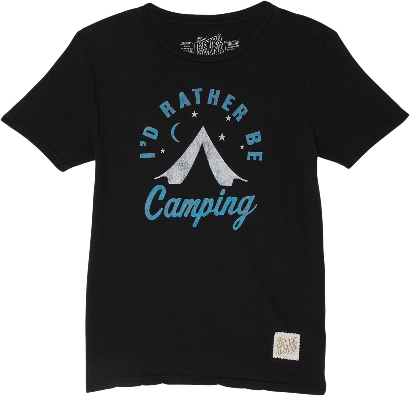 Футболка The Original Retro Brand Kids Cotton I'd Rather Be Camping Crew Neck Tee, черный
Футболка The Original Retro Brand Kids Cotton I'd Rather Be Camping Crew Neck Tee, черный