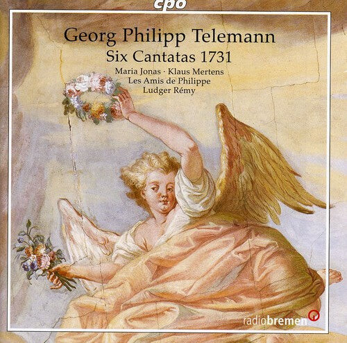 CD диск Telemann / Jonas / Mertens / Les Amis De Philippe: Six Cantatas 1731 
CD диск Telemann / Jonas / Mertens / Les Amis De Philippe: Six Cantatas 1731