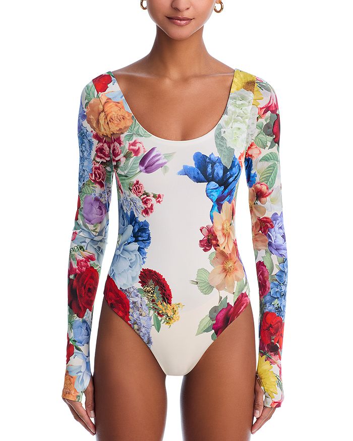 Rhys Боди с балетным воротником Alice and Olivia, белый
Rhys Боди с балетным воротником Alice and Olivia, белый