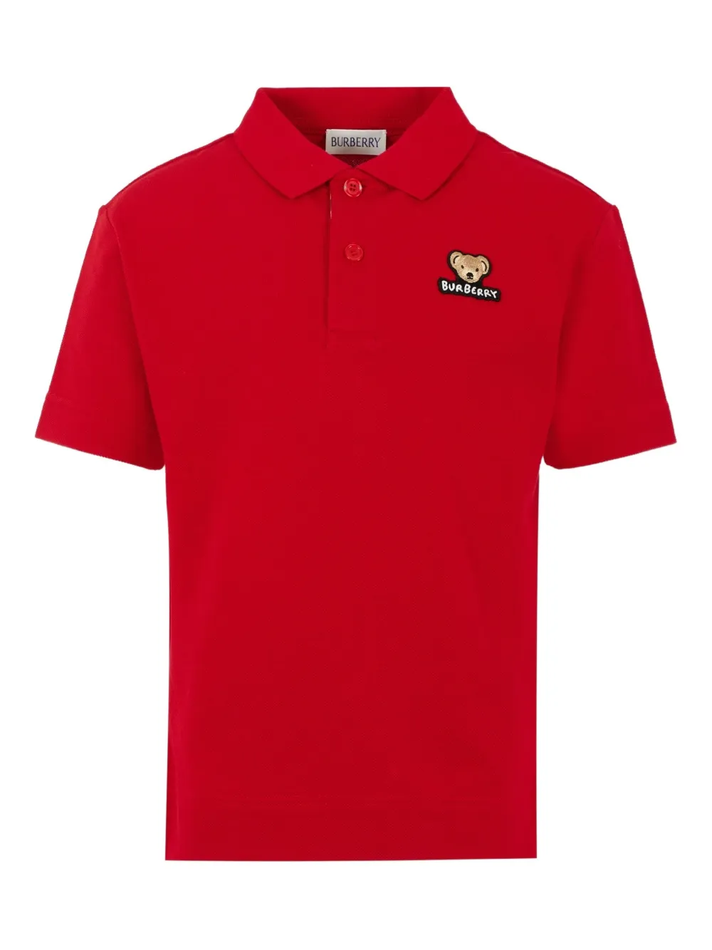 Рубашка-поло с логотипом медведя BURBERRY KIDS, красный
Рубашка-поло с логотипом медведя BURBERRY KIDS, красный