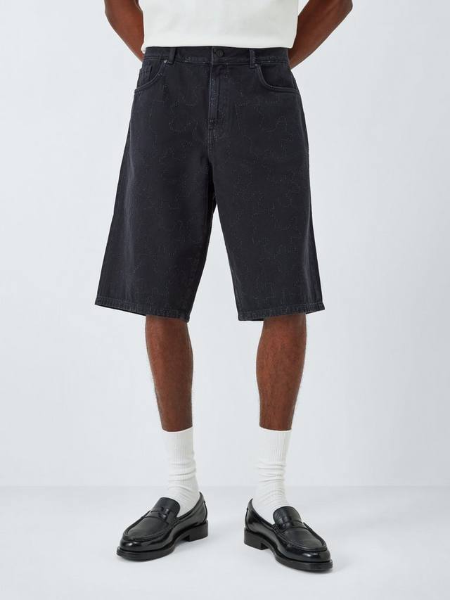 Шорты джинсовые с лазерной гравировкой Kin, Black Beauty
Шорты джинсовые с лазерной гравировкой Kin, Black Beauty