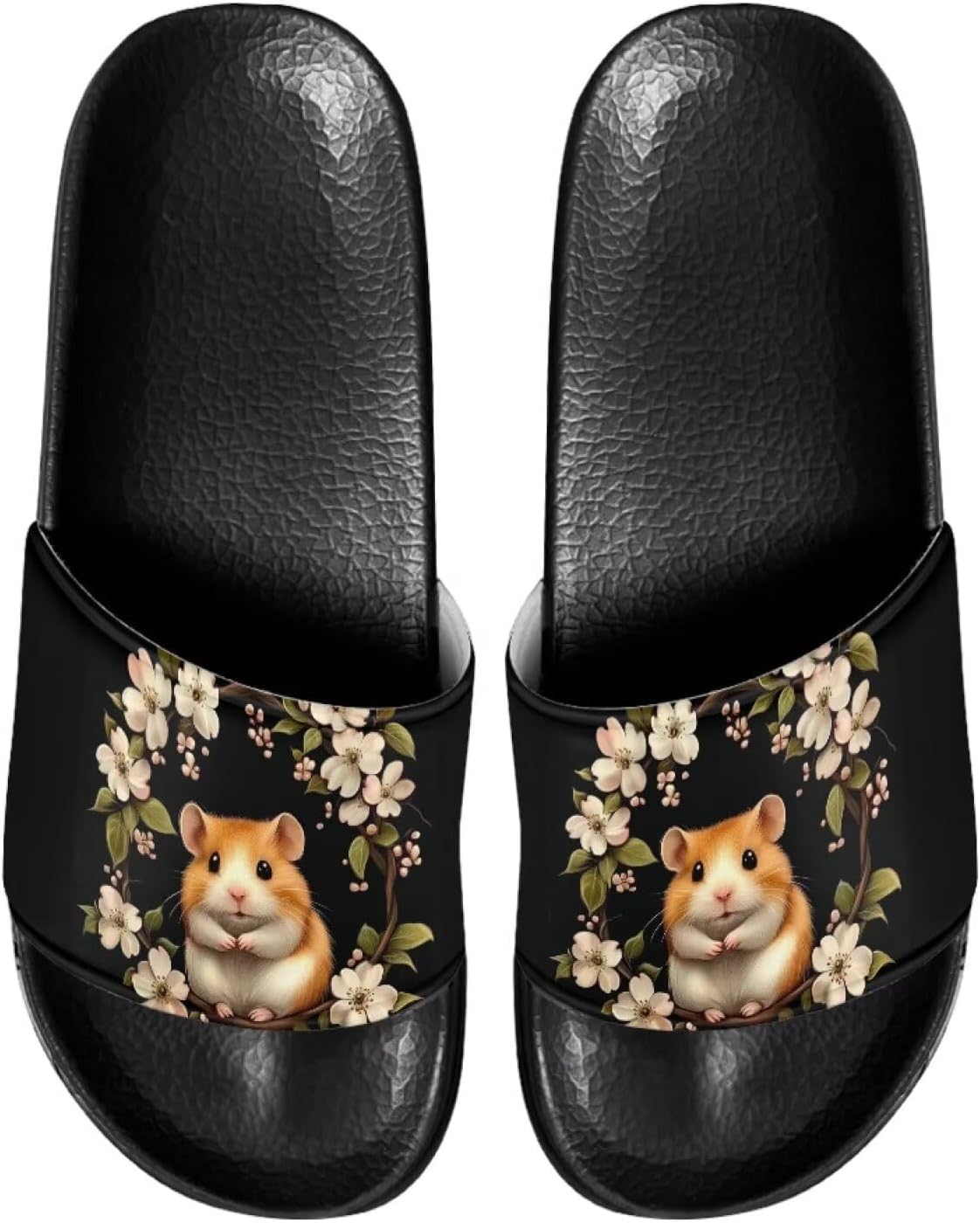 Сандалии-шлепанцы для мужчин и женщин, с открытым носком, удобные пляжные шлепанцы на плоской подошве Judentidos, Guinea Pig Floral
Сандалии-шлепанцы для мужчин и женщин, с открытым носком, удобные пляжные шлепанцы на плоской подошве Judentidos, Guinea Pig Floral