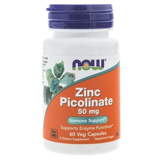 Now Foods, Пиколинат цинка, 50 мг, 60 капсул
Now Foods, Пиколинат цинка, 50 мг, 60 капсул