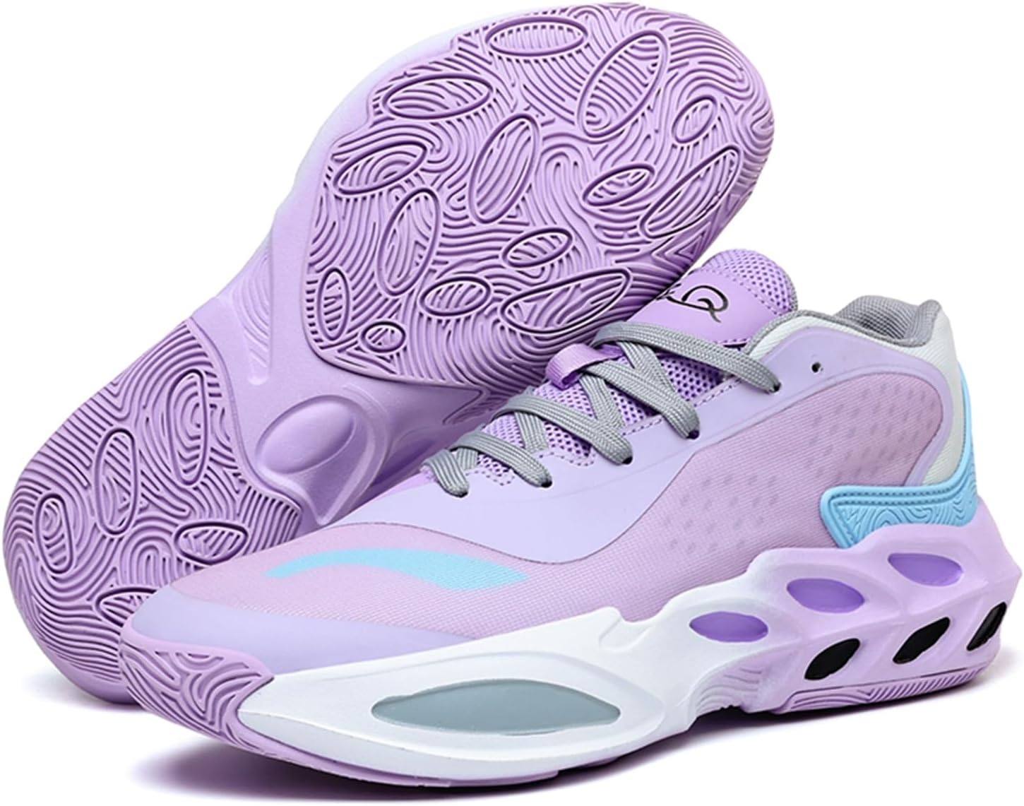 Мужские вязаные дышащие модные баскетбольные кроссовки на шнуровке с круглым носком и толстой подошвой, амортизирующие и противоскользящие повседневные спортивные обувь, подходящие для тенниса, бадминтона и бега Qaoterod, фиолетовый
Мужские вязаные дышащие модные баскетбольные кроссовки на шнуровке с круглым носком и толстой подошвой, амортизирующие и противоскользящие повседневные спортивные обувь, подходящие для тенниса, бадминтона и бега Qaoterod, фиолетовый