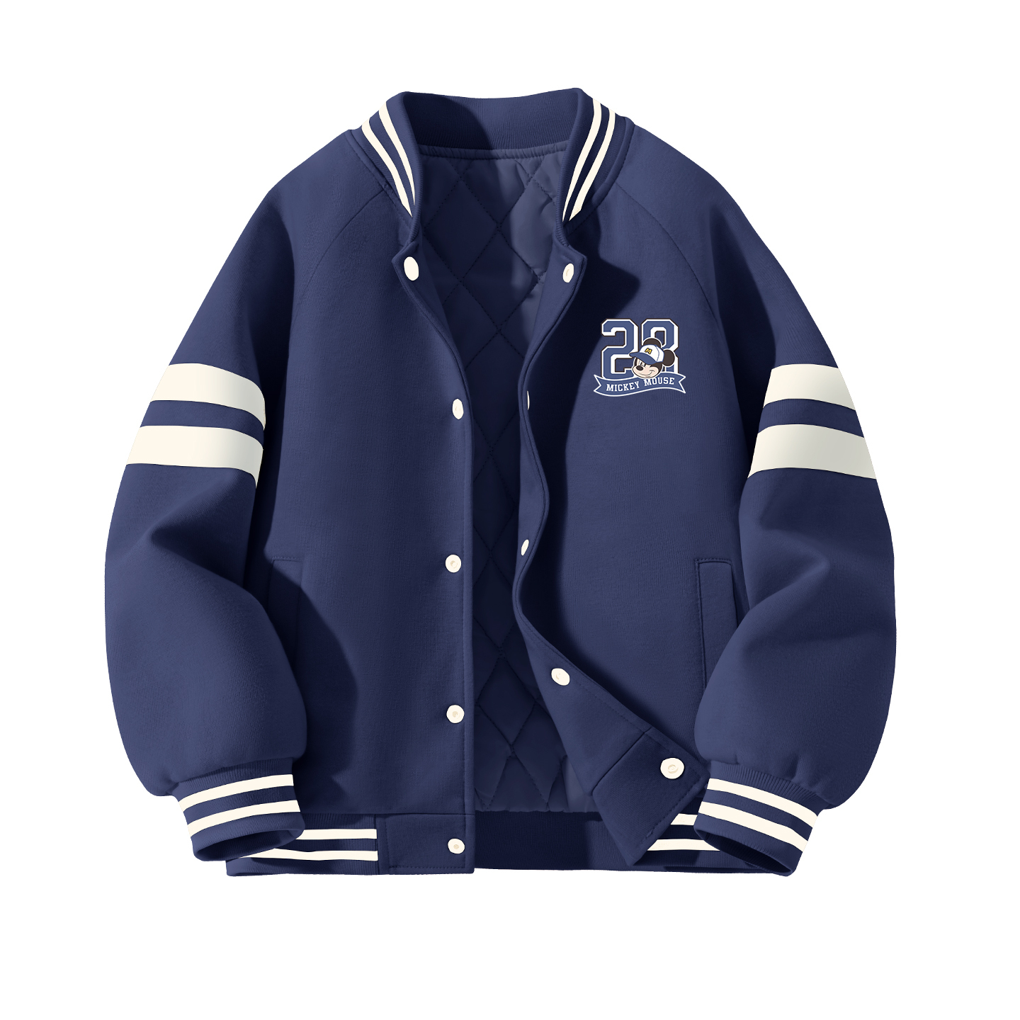 Детская бейсбольная куртка Disney, синий
Детская бейсбольная куртка Disney, синий