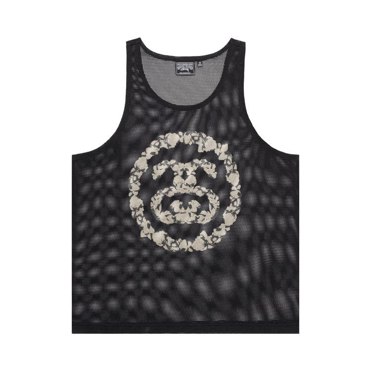 Топ Stussy x Denim Tears Mesh Tank, Black
Топ Stussy x Denim Tears Mesh Tank, Black