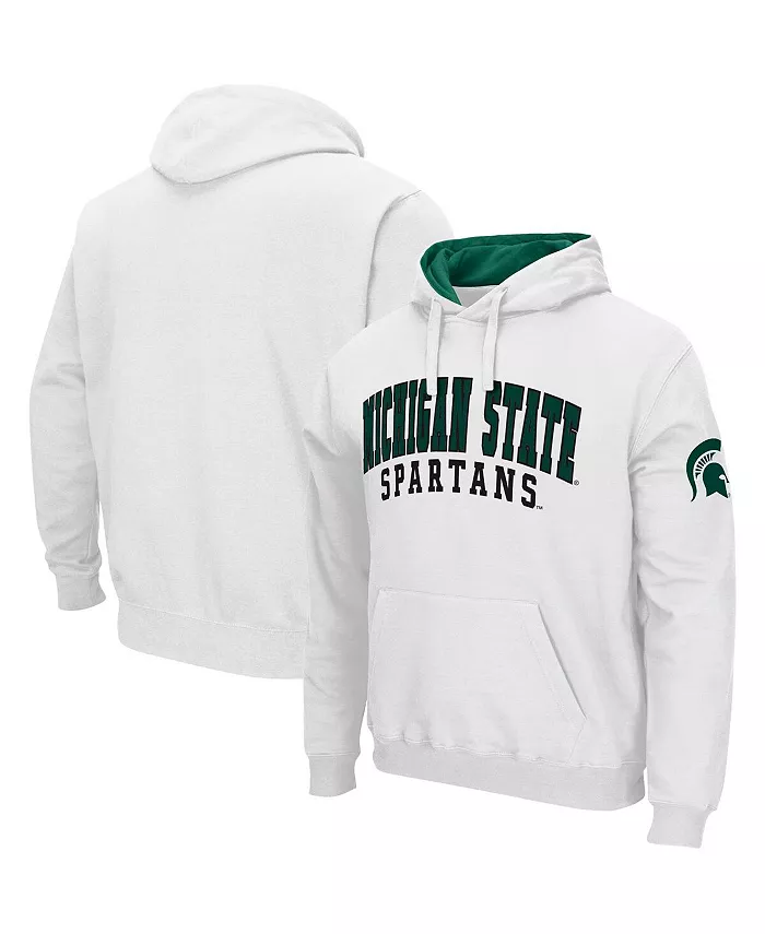 Мужская белая толстовка Michigan State Spartans Double Arch с капюшоном Colosseum
Мужская белая толстовка Michigan State Spartans Double Arch с капюшоном Colosseum