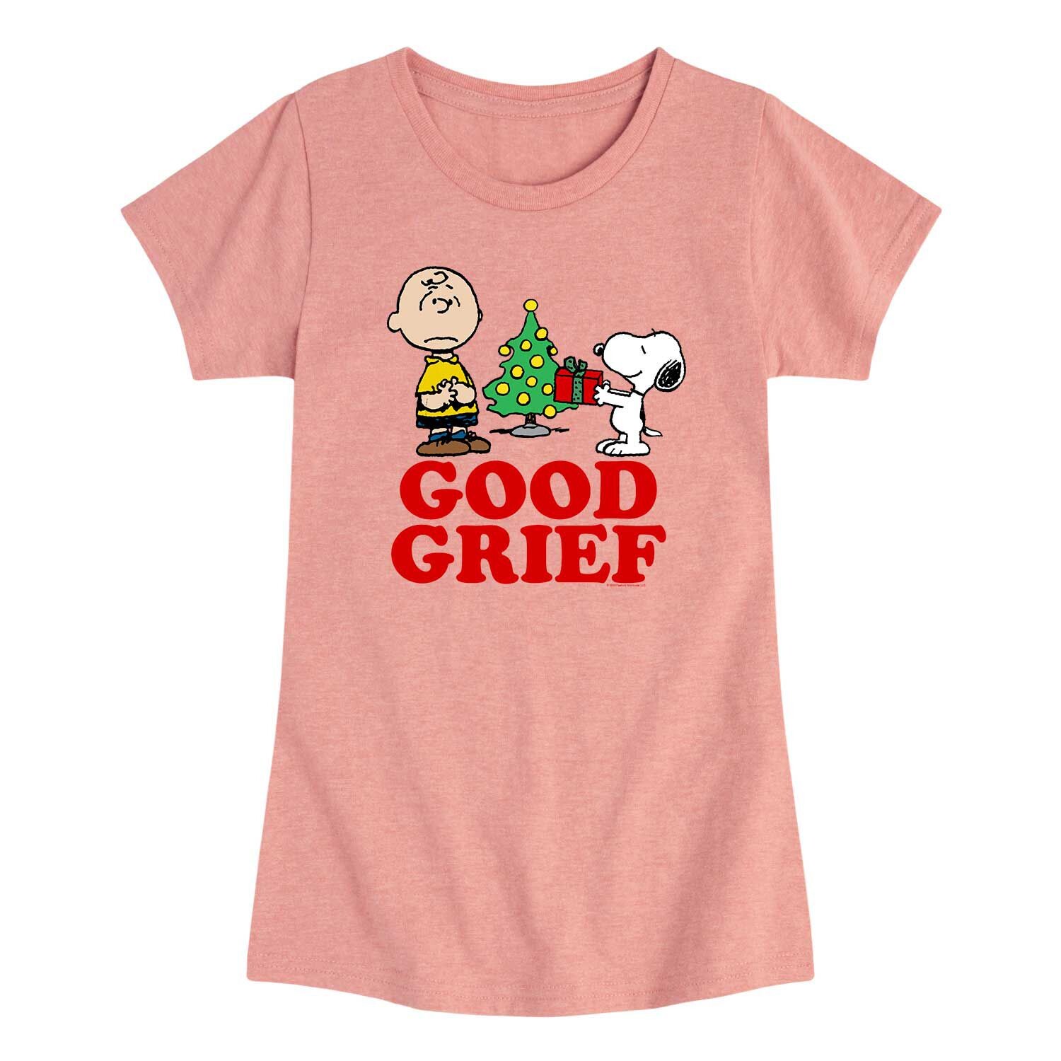 Футболка с рисунком Peanuts Good Grief для девочек 7–16 лет Licensed Character
Футболка с рисунком Peanuts Good Grief для девочек 7–16 лет Licensed Character
