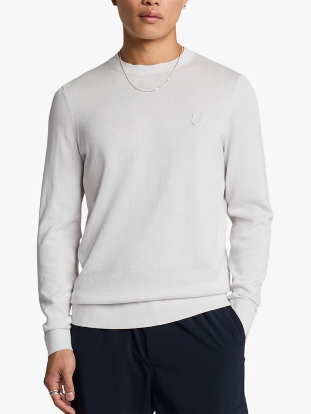 Тонкий хлопковый джемпер с круглым вырезом Lyle & Scott, Blue Hint
Тонкий хлопковый джемпер с круглым вырезом Lyle & Scott, Blue Hint