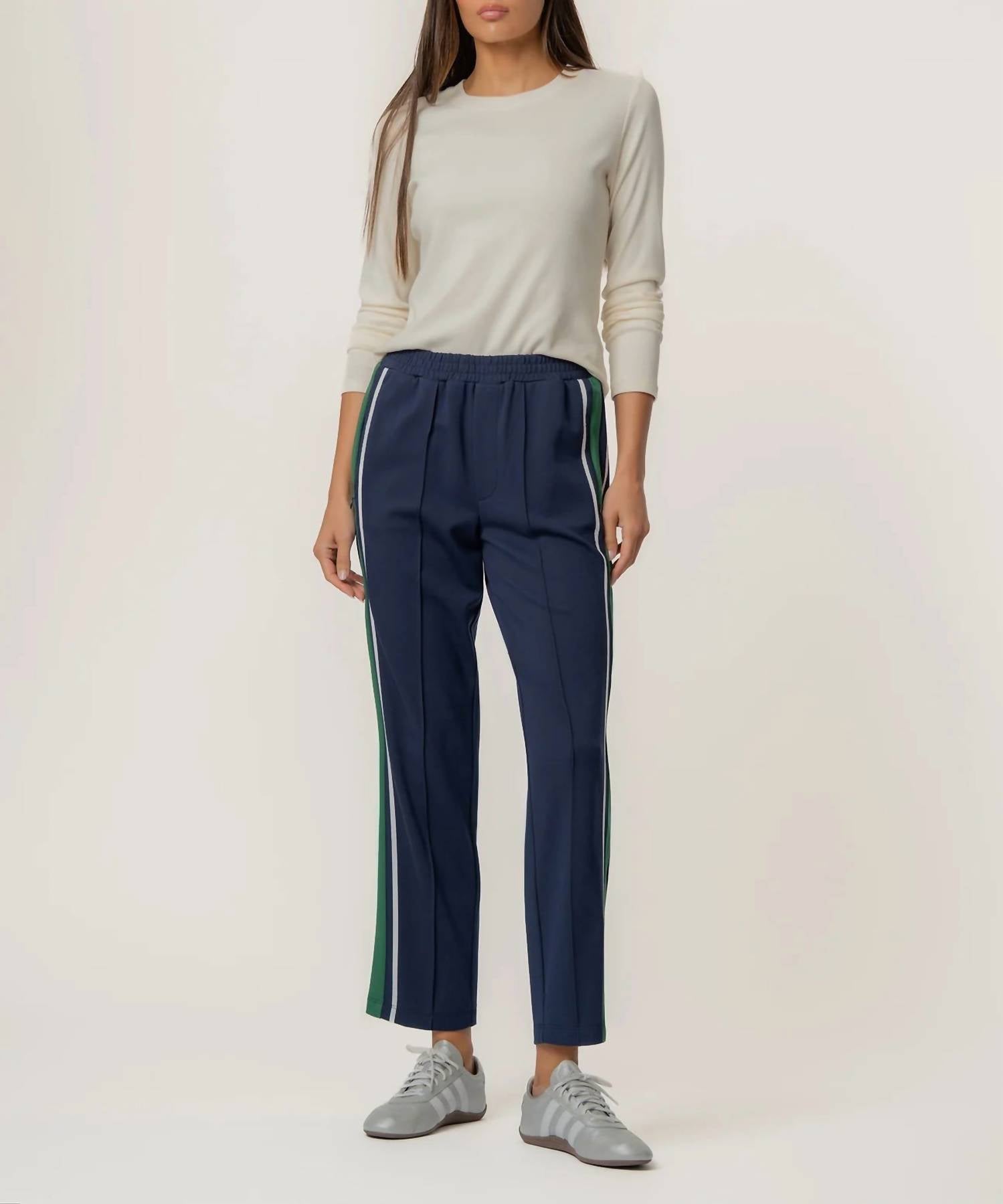 KUT FROM THE KLOTH Брюки прямого кроя Copa, темно-синие/зеленые
KUT FROM THE KLOTH Брюки прямого кроя Copa, темно-синие/зеленые