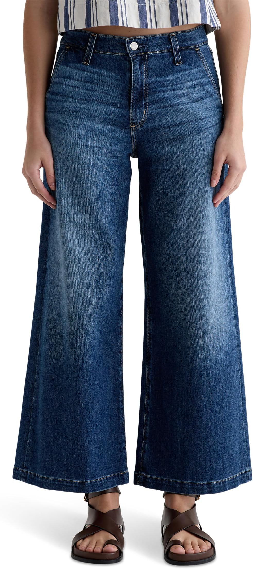 Джинсы AG Jeans Stella Mid-Rise Ankle Palazzo Jeans in Indigo Shade, Indigo Shade
Джинсы AG Jeans Stella Mid-Rise Ankle Palazzo Jeans in Indigo Shade, Indigo Shade