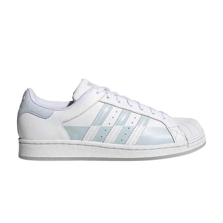 Кроссовки adidas Superstar 'Split - White Halo Blue', белый
Кроссовки adidas Superstar 'Split - White Halo Blue', белый