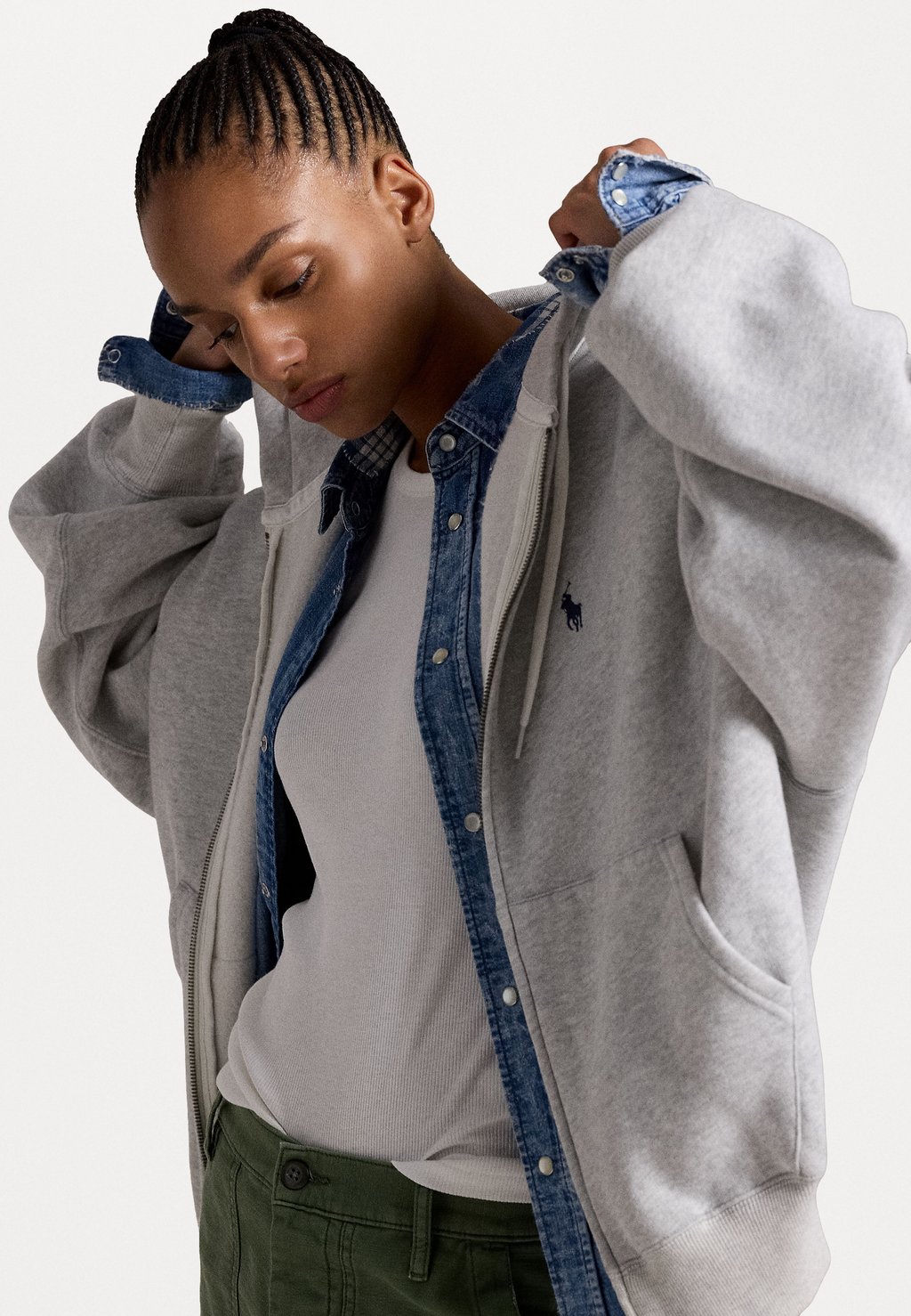 Толстовка на молнии OVERSIZE WORKWEAR ZIP HOODIE Polo Ralph Lauren, светло-серый
Толстовка на молнии OVERSIZE WORKWEAR ZIP HOODIE Polo Ralph Lauren, светло-серый