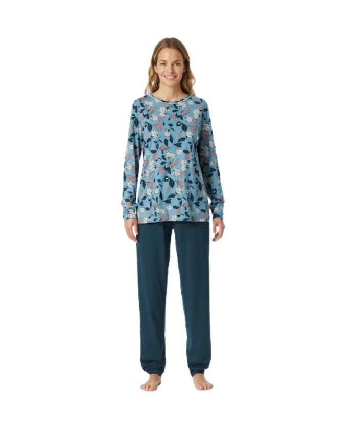 Удобная ночная пижама Schiesser, синий
Удобная ночная пижама Schiesser, синий