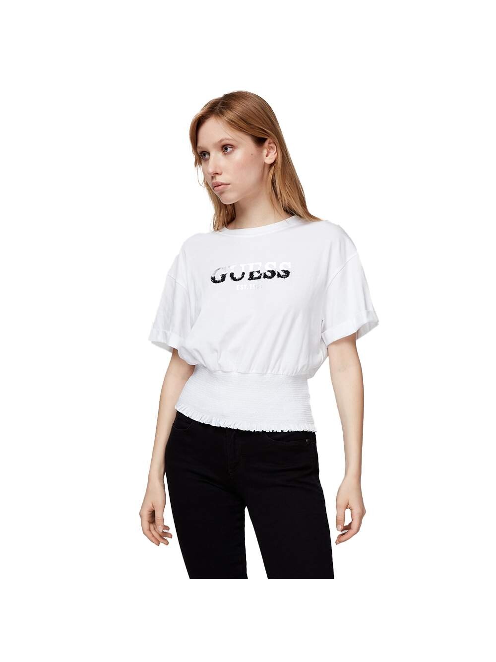 Оригинальная футболка Guess, белый
Оригинальная футболка Guess, белый