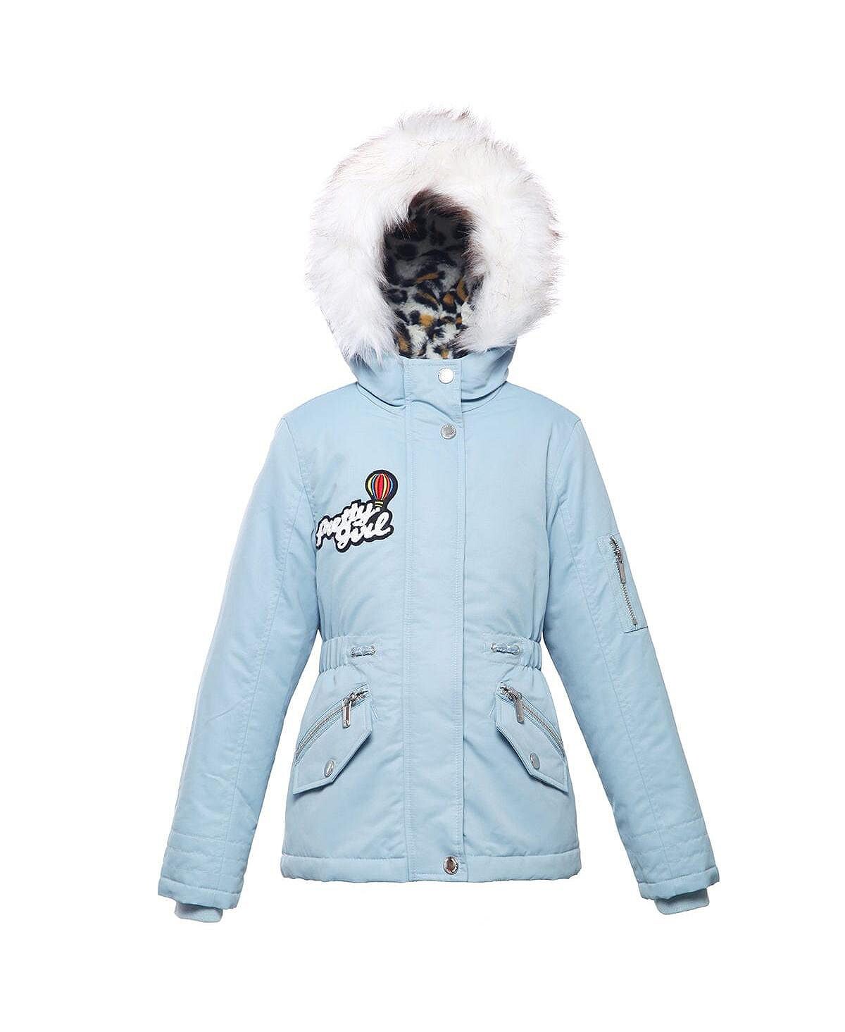 Куртка-парка с утепленным капюшоном для маленьких и больших девочек Rokka&Rolla 
Куртка-парка с утепленным капюшоном для маленьких и больших девочек Rokka&Rolla