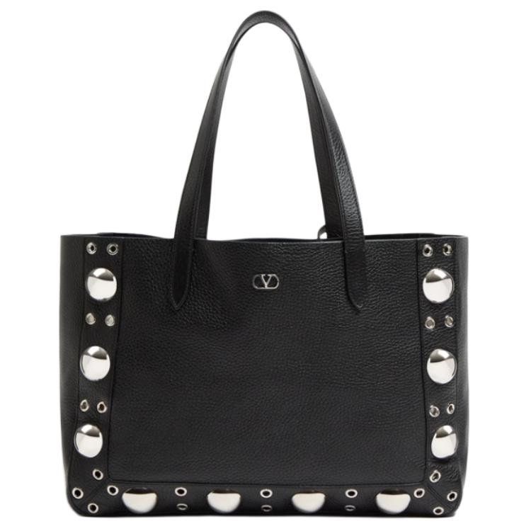 Valentino Кожаная сумка среднего размера унисекс черная
Valentino Кожаная сумка среднего размера унисекс черная