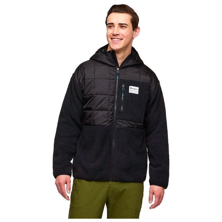 Куртка с капюшоном из флиса и трикотажа, черная, размер xl Cotopaxi
Куртка с капюшоном из флиса и трикотажа, черная, размер xl Cotopaxi