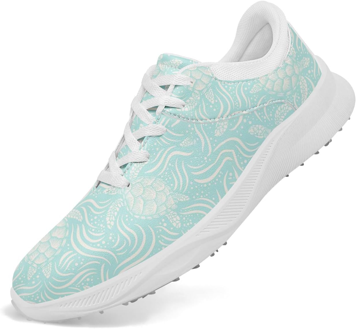 Водонепроницаемые гольф-туфли без шипов для мужчин и женщин - с гавайским океанским принтом, легкие, дышащие и удобные для гольфа и повседневной носки Awsole, белый
Водонепроницаемые гольф-туфли без шипов для мужчин и женщин - с гавайским океанским принтом, легкие, дышащие и удобные для гольфа и повседневной носки Awsole, белый