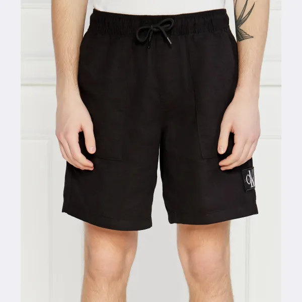 Шорты с добавлением льна Calvin Klein, черный
Шорты с добавлением льна Calvin Klein, черный