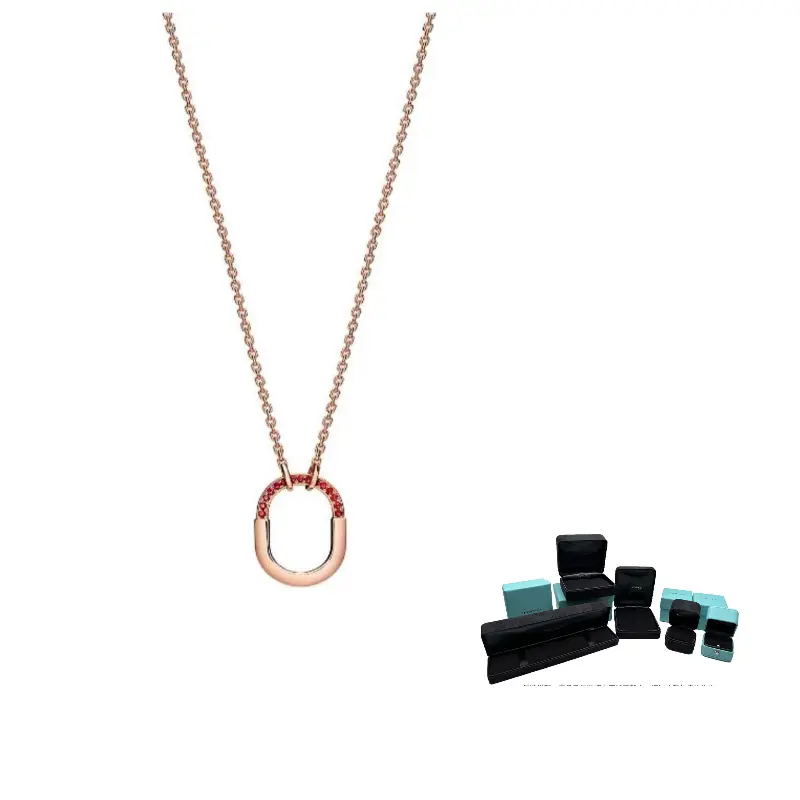 TIFFANY & CO. Замок 18K Gold ожерелье женское Rose Gold
TIFFANY & CO. Замок 18K Gold ожерелье женское Rose Gold