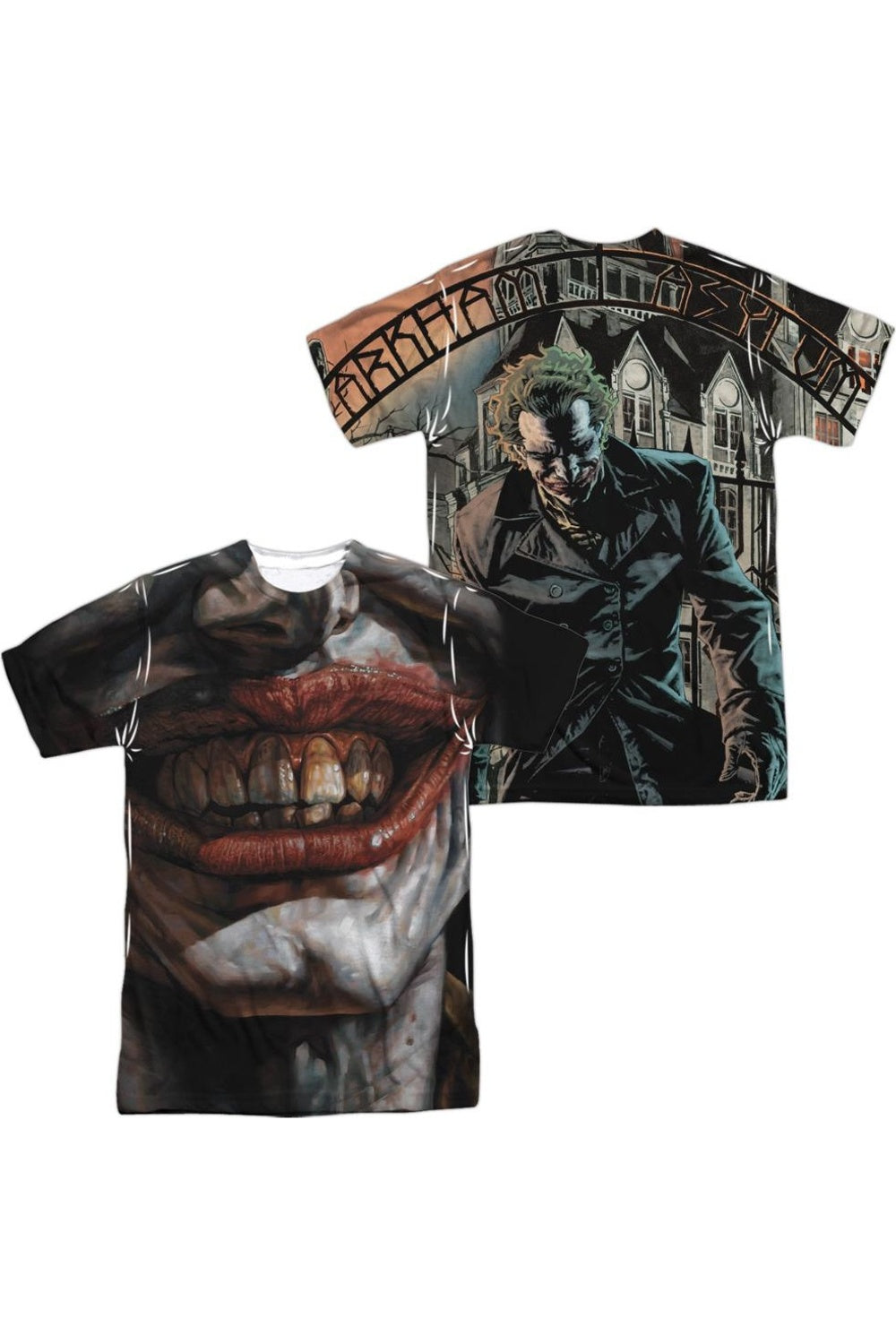 Футболка с коротким рукавом и принтом Batman Asylum (спереди/сзади) для взрослых из полиэстера Gildan, белый
Футболка с коротким рукавом и принтом Batman Asylum (спереди/сзади) для взрослых из полиэстера Gildan, белый