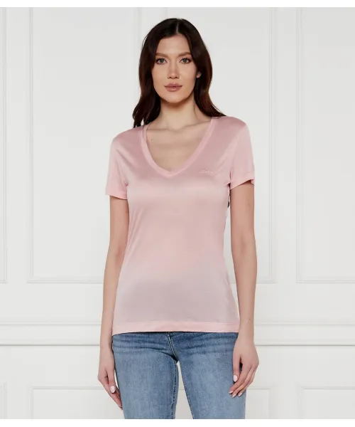 Футболка Regular fit Guess Jeans, розовый 
Футболка Regular fit Guess Jeans, розовый