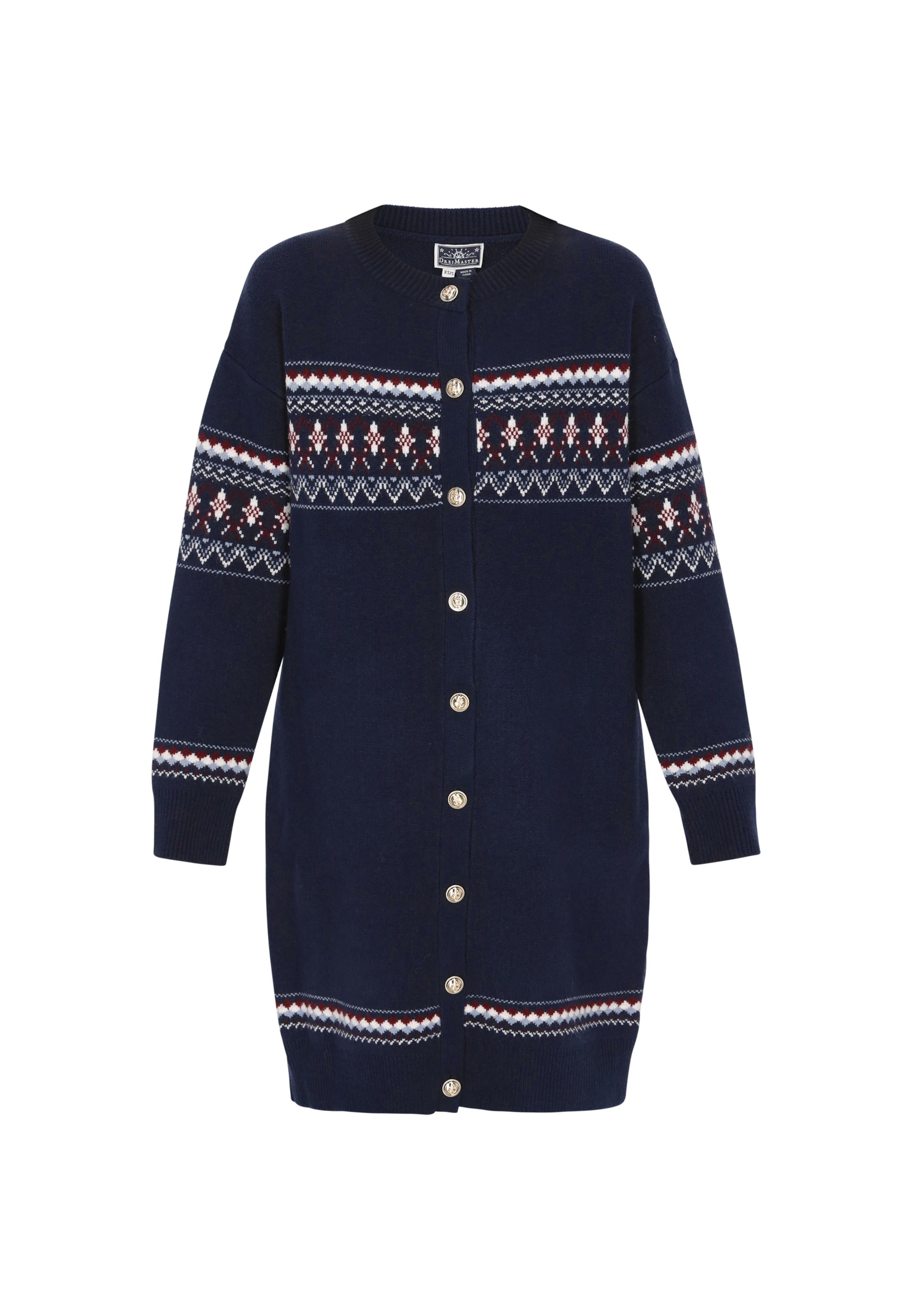 DreiMaster Maritim Вязаный кардиган в цвете navy
DreiMaster Maritim Вязаный кардиган в цвете navy