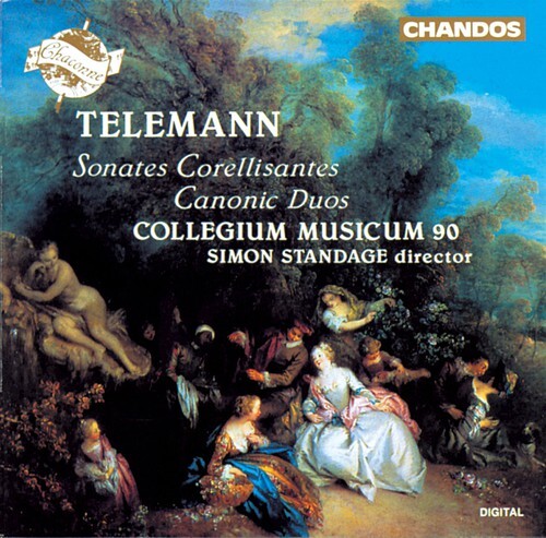 CD диск Telemann / Standage / Collegium Musicum 90: Canonic Duos / Sonates Corellisantes
CD диск Telemann / Standage / Collegium Musicum 90: Canonic Duos / Sonates Corellisantes