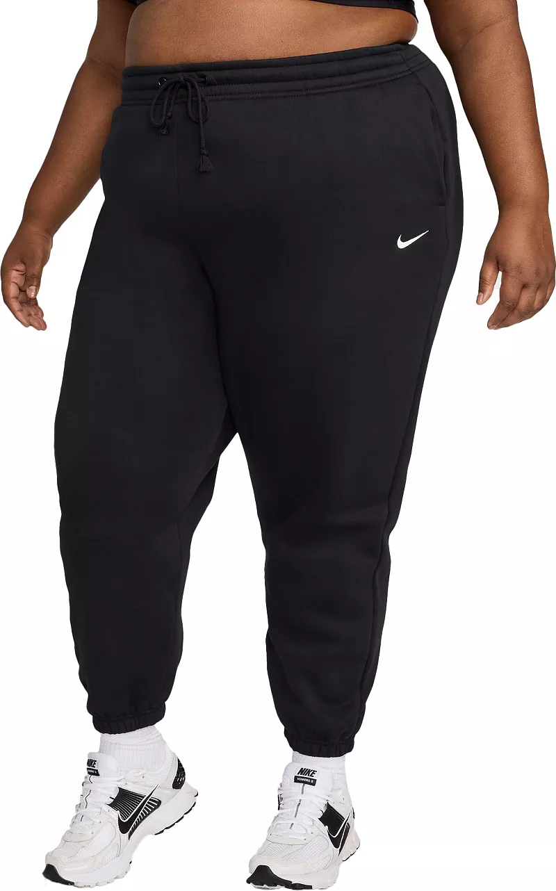 Женские спортивные штаны большого размера из флиса Phoenix с завышенной талией Nike (большие размеры), черный
Женские спортивные штаны большого размера из флиса Phoenix с завышенной талией Nike (большие размеры), черный