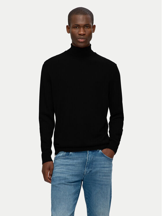 Свитер с высоким воротником обычного кроя Selected Homme, черный
Свитер с высоким воротником обычного кроя Selected Homme, черный