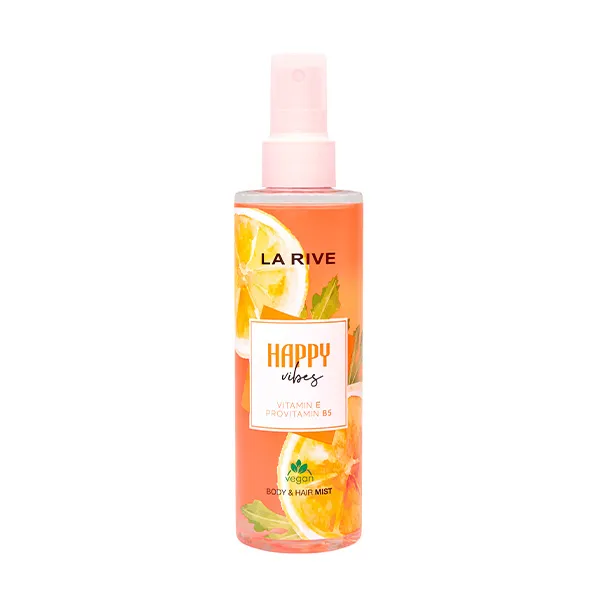 Спрей для тела и волос Happy Vibes La Rive, 200 ml
Спрей для тела и волос Happy Vibes La Rive, 200 ml