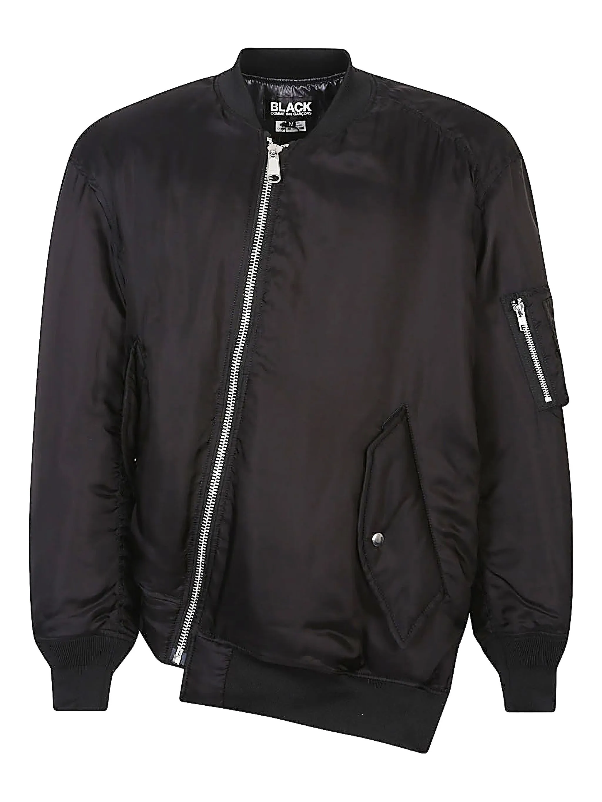 Бомбер асимметричного кроя Comme Des Garçons Comme Des Garçons, черный
Бомбер асимметричного кроя Comme Des Garçons Comme Des Garçons, черный