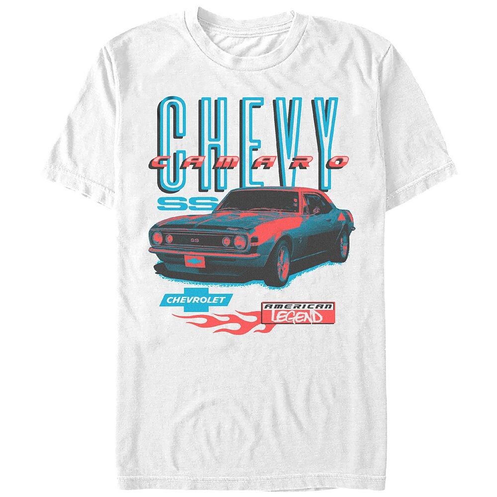 Мужская футболка с рисунком Chevy Camaro American Legend Licensed Character, белый
Мужская футболка с рисунком Chevy Camaro American Legend Licensed Character, белый