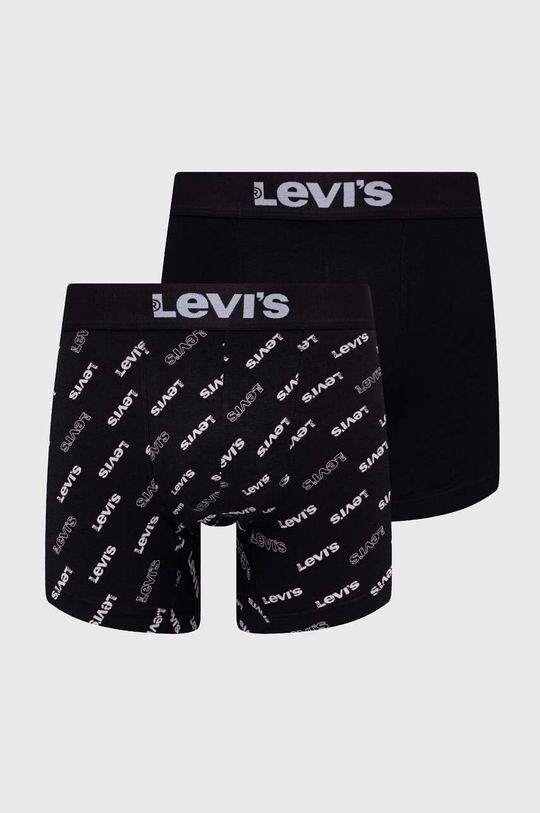 2 пары боксеров Levi's, черный
2 пары боксеров Levi's, черный
