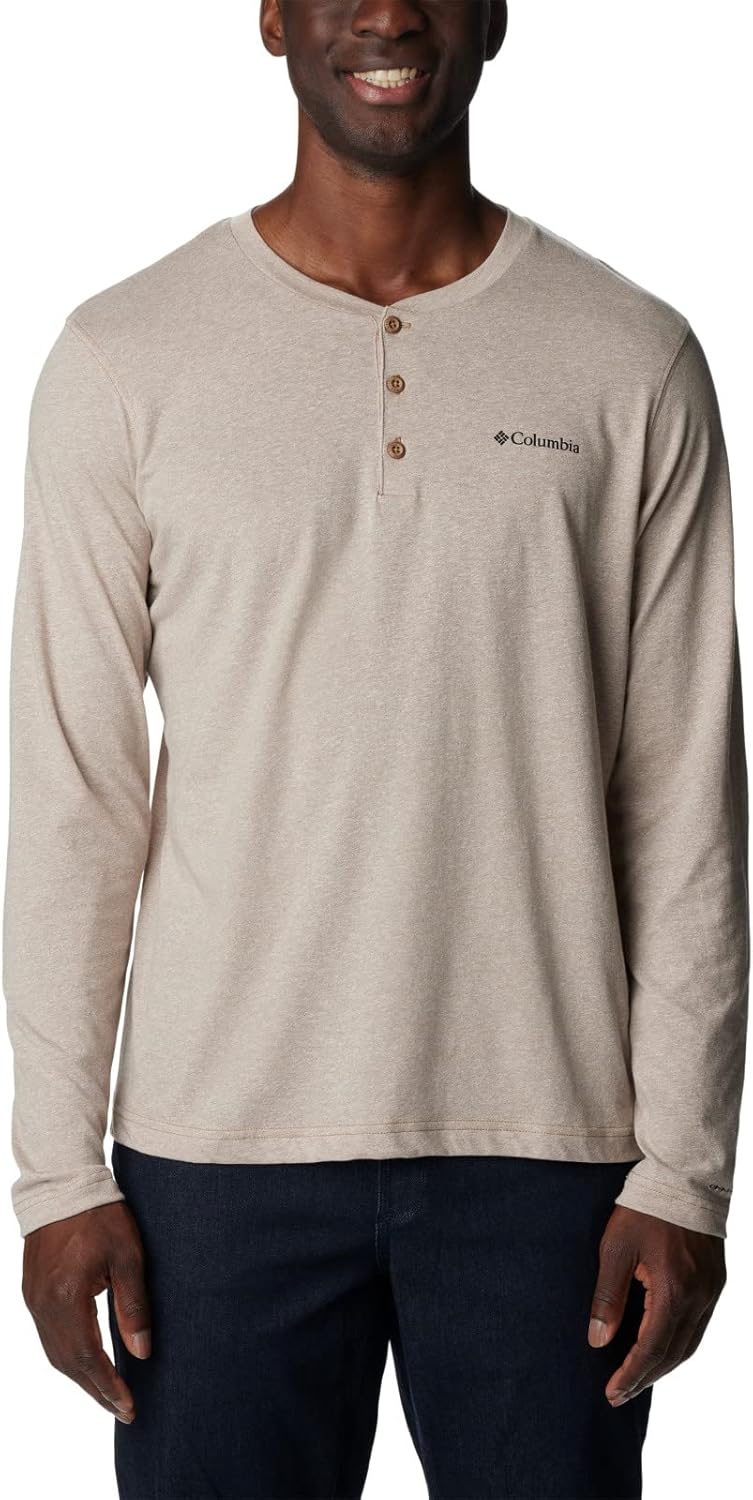 Columbia Mens Thistletown Hills Henley, Delta Heather
Columbia Mens Thistletown Hills Henley, Delta Heather