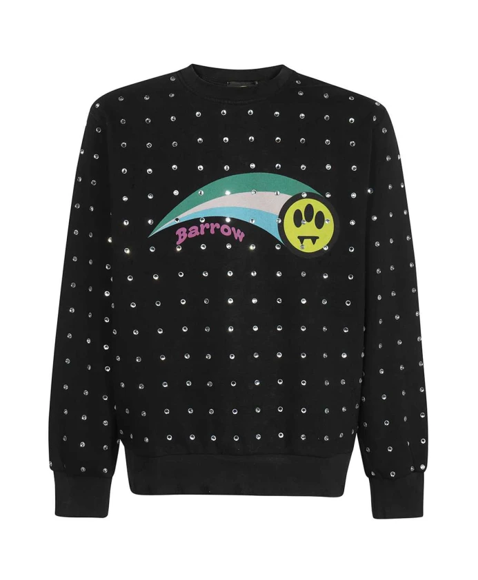 Хлопковая толстовка со стразами Barrow, черный
Хлопковая толстовка со стразами Barrow, черный